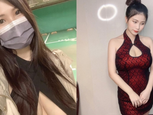 超狂人妻滿足老公心願！「色氣爆表」中空上衣秀「渾圓巨乳弧度」，逛街回頭率100%！