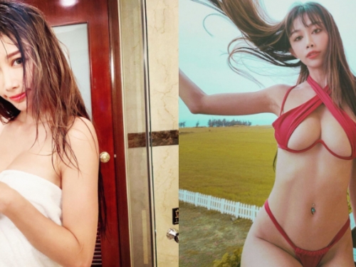 性感焦糖美人「Angela 步步」曝光火辣入浴照　圍著浴巾挑逗無極限