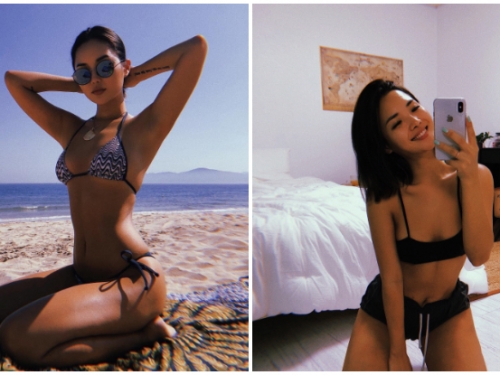 深V高衩都是小菜一碟！美式「狂野正妹」超緊緻身材與絕對自信，就是要吃掉你！