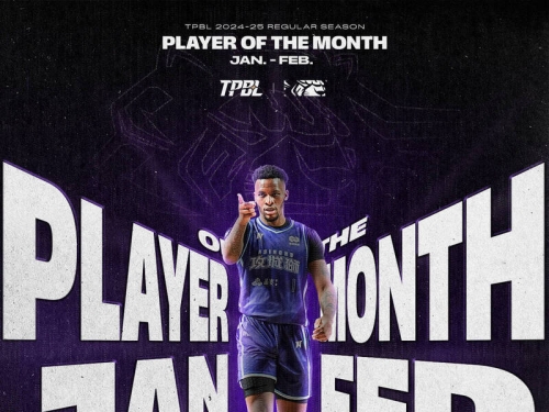 TPBL》努利真的很努力幫攻城獅 獲得單月最佳外援肯定