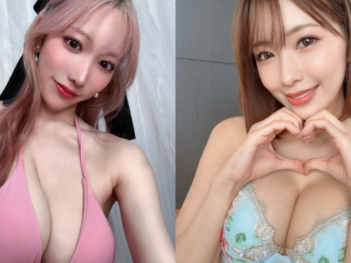 最胸肉感！45位S級女神「奶貼玻璃」超強大畫面，給你滿滿乳壓視角...
