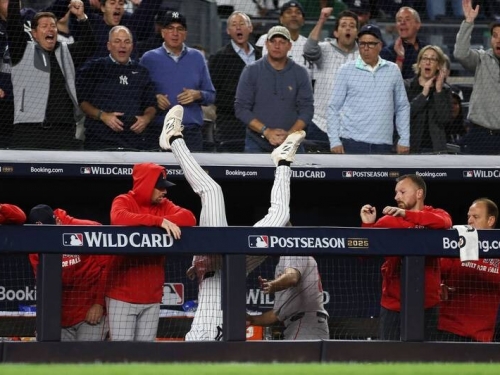 MLB季後賽》洋基麥克曼恩超神美技 讓隊友嚇壞