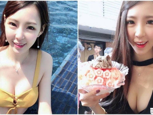 女神下水展現「火辣美乳」，優質身材讓粉絲都瘋狂愛她！