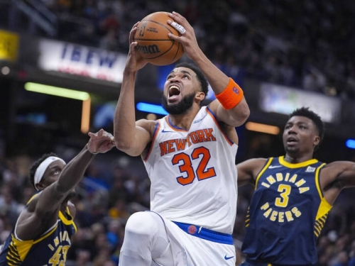 NBA》前役拿9分的湯斯雪恥轟40分 尼克賞溜馬2連敗