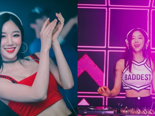 爆奶DJ「SURA」深溝刷盤畫面超邪惡　瘋狂乳搖激烈程度不輸