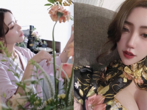 人比花嬌就是說她！超正花藝師「麗茲 Liz」零死角美貌太犯規
