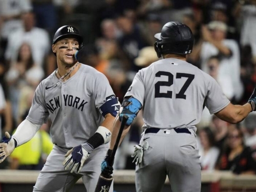 MLB》「法官」賈吉本季49轟、史坦頓生涯450轟達陣！洋基緊咬龍頭