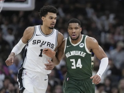 NBA》馬刺轟破紀錄24顆三分球 溫班亞瑪領軍逆轉公鹿