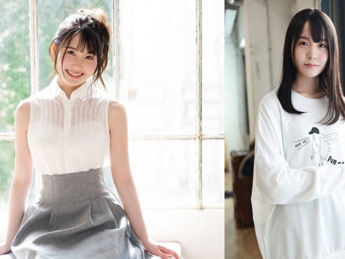 清純甜美！　E罩杯嬌嫩女大生「紺野美衣奈」AV出道想體驗真正的絕頂！