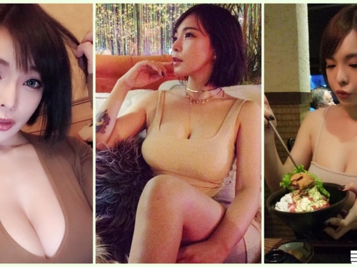 好猛！餐廳「超胸爆乳妹」奶量有夠飽滿！超邪惡「誘惑視角」讓人血脈噴張…