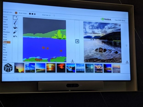 隨手一畫就是風景，NVIDIA GauGAN 助概念設計師化想像為現實