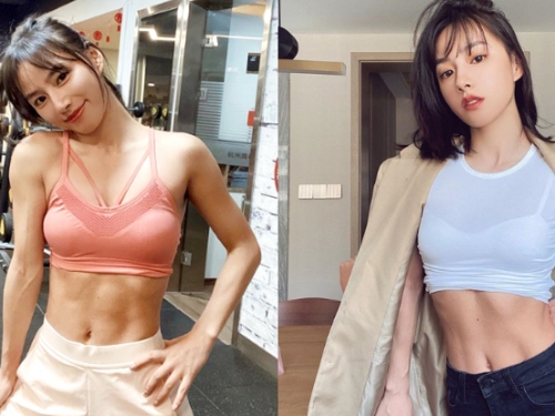 高顏值健美極品！「陳暖央」猖狂辣體大曬腹肌，性感二頭與腰線猛烈衝擊男人視覺！