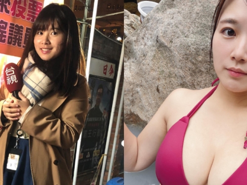 台視記者「傅詩涵」甜美臉蛋引起熱議　火辣身材更讓人驚喜