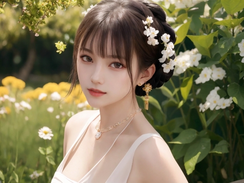 Chinese Hanfu Beautiful Girl · Song · Chun