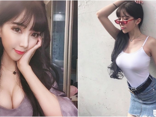 S型好身材出沒！「甜美奶妹」胸前溝溝好誘惑！「前凸後翹」回頭率超高啊！