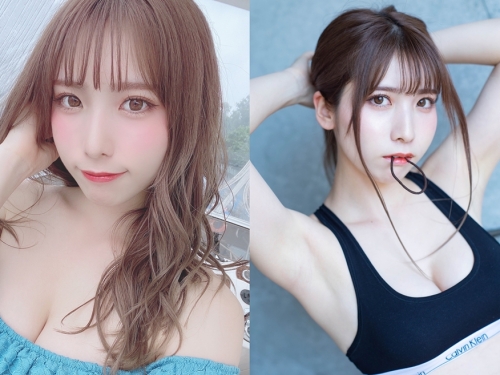 巨乳小隻馬蘿莉「紗愛」夏日泳裝解放飽滿身軀　圓滾滾「雪白乳球」散發濃醇香