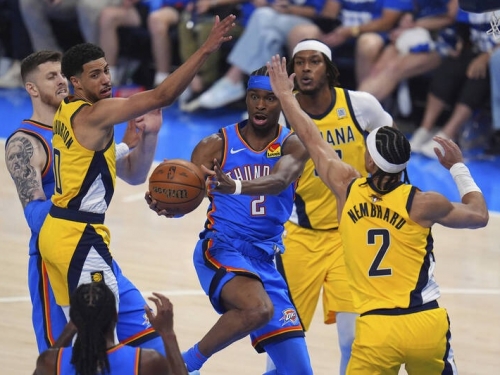 NBA總冠軍賽》穩贏？SGA拿15分 雷霆半場18分領先溜馬