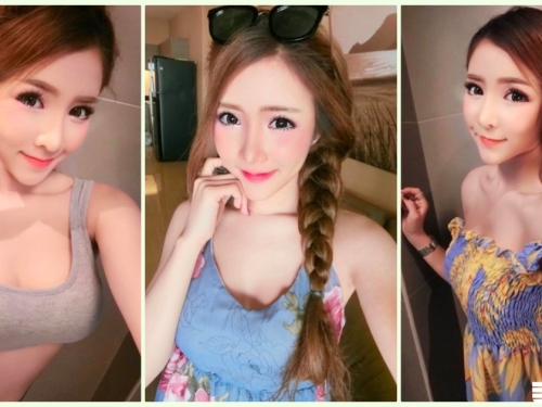 超極品！「清純系姊姊」顏值有夠甜美！誘惑的「美乳視角」讓人看der不要不要...