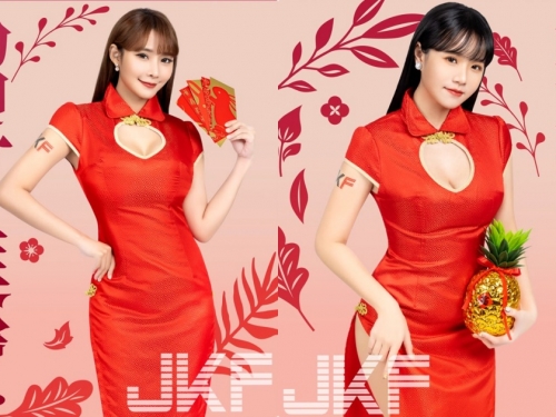 火辣迎新春！JKF女郎獻上「爆乳新年祝福」，「超辣福利」陪你過好年！