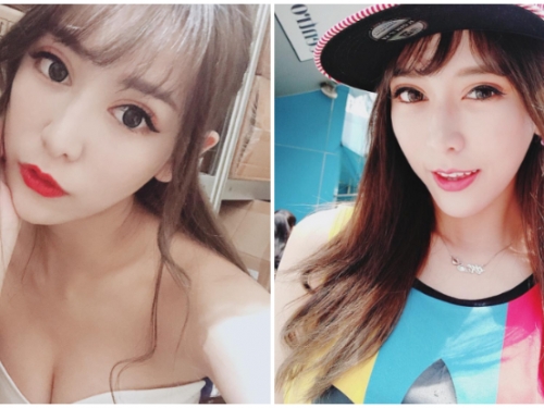 超大電眼讓你全身酥麻　「長腿正妹」愛佳奈精緻美顏與火辣身材把你電得不要不要