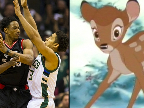 世紀卡通大對決！保麗龍「邦尼」化身迅猛龍　公鹿遭譏「小鹿斑比」