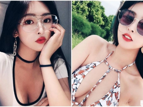 外文系正妹低胸裝「上圍太辣了」！邪惡美乳視角超吸睛！