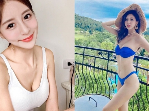 顏值頂天、身材極品！「千年一遇空姐」Rita 比基尼超火辣！美胸、纖腰、長腿全都露