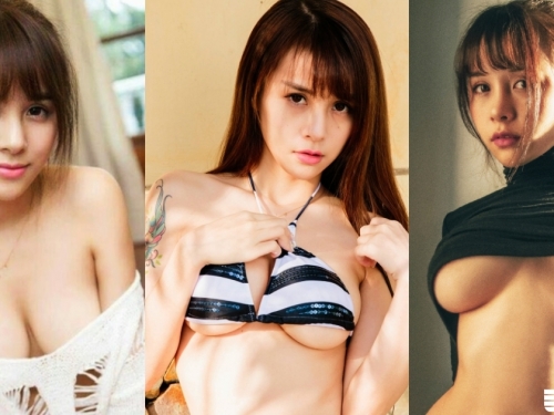 無預警封鎖！超狂「F奶妹」全方面露奶無死角！「微露暈跟白虎」是想逼死誰…