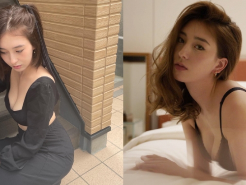 樓梯口驚見「混血辣妹」，上帝視角直接送上福利「大雪霸」！