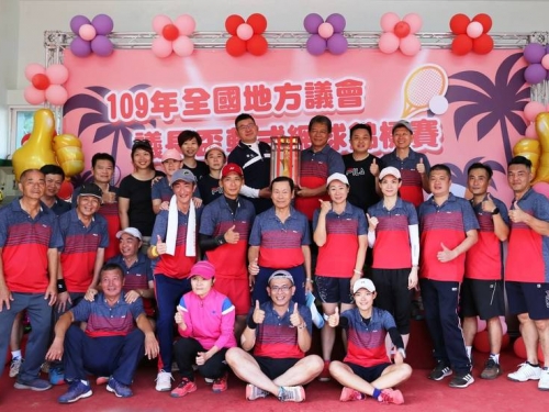 全國議長盃軟網賽圓滿落幕 台南市議會代表隊奪得總冠軍