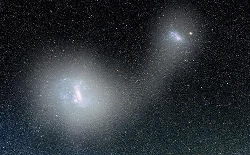 銀河系附近發現一個巨大的“宇宙橋”連著兩個星系