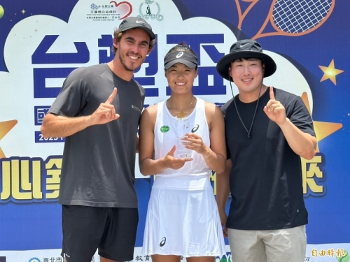 台塑盃》到峇里島訓練適應台灣氣候 22歲南韓新星連克4種子抱走雙料冠軍