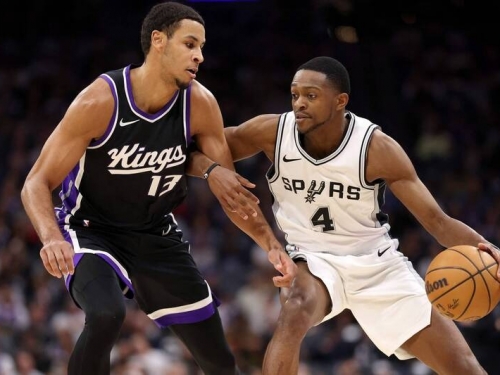 NBA》福克斯首回老東家主場掌聲噓聲交雜 拉文轟36分率國王退馬刺