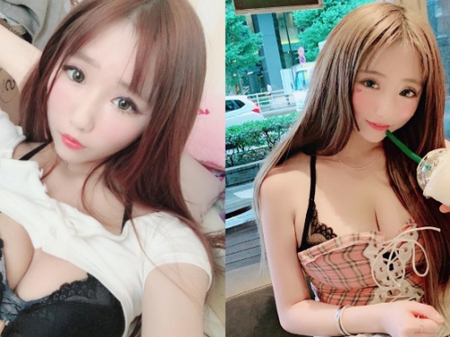 衣服有穿跟沒穿一樣！「林柔柔Mia」內衣外露引人犯罪，Ｆ級車頭燈太亮深夜都不用睡了！