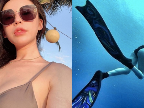 海底美人魚出沒！「Nicole Lee」美貌豔麗身材姣好，魅力值滿點！