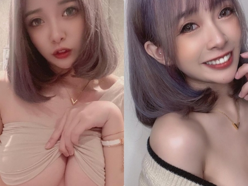 正妹「嵐芯語」大方解放巨乳曲線，「超兇的南半球」讓人狂流口水！