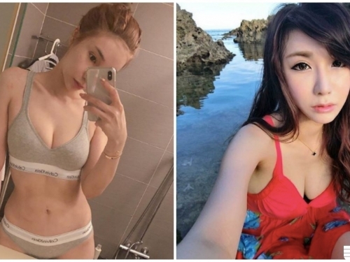 美乳車模「浴室深溝自拍」！「火辣腹部線條」讓人流口水啊！