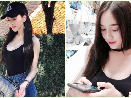 超甜美！「白皙美乳正妹」高顏值引瘋傳！挑逗的「美胸視角」畫面好邪惡...