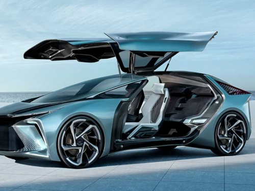 來自2030年的鷗翼電車！Lexus 發表純電概念車 LF-30，搭載 Level 5 自駕還有「載貨無人機」