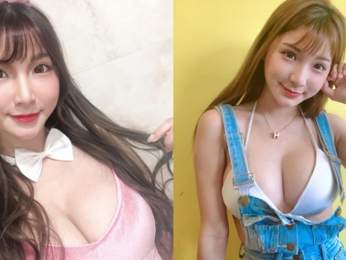 來「E 波」福利！白衣天使「張皮皮」靠甜美氣質、酥胸美腿收服網友