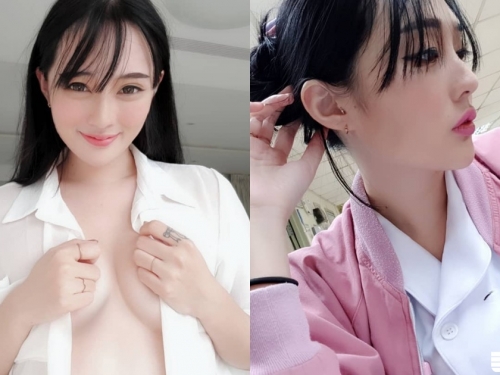 馬偕「正妹護理師」色氣爆棚！超大尺「中路大開」制服照讓人想入非非！