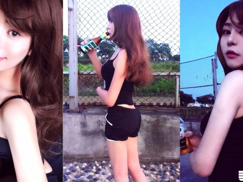 運動穿這樣太犯規！17歲熱褲妹「秀翹臀」光側面就好殺！