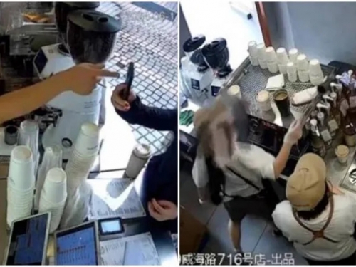 Manner店員暴走「一天2起」！男店員甩女客巴掌：給我滾 女店員潑咖啡粉