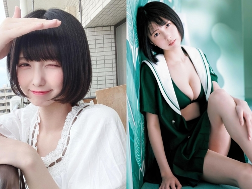 地下偶像最強美少女「月埜ヒスイ」辣曬渾圓北半球　豐滿上圍彷彿隨時要乳爆上衣