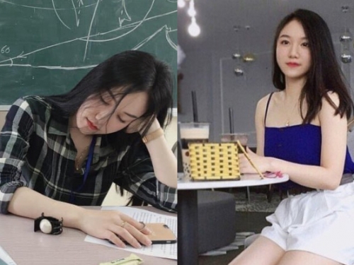 燃起數學魂！超正女老師「Lê Tuyết Mai」打瞌睡被偷拍，睡照太美讓網友求上課！