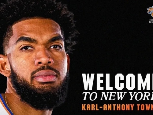 NBA》Karl-Anthony Towns 首度穿上尼克球衣 15分鐘砍進10分與4籃板