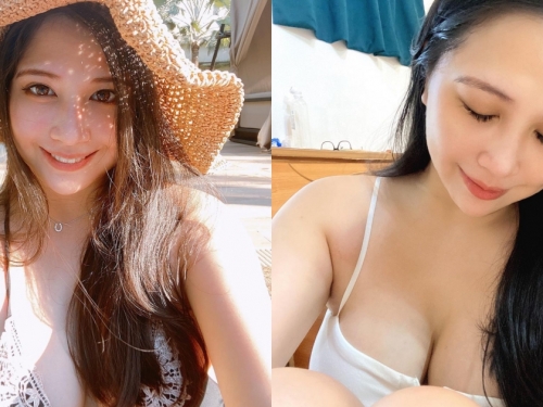台北出沒的「巨乳美甲師」！超白皙肌膚和兇猛上圍，讓人好想給她采耳！