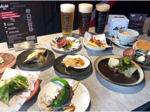 全台首間迴轉餐酒店！「Asahi朝日啤酒」打造「SUPER DRY辛口餐酒限定店」即將開幕！