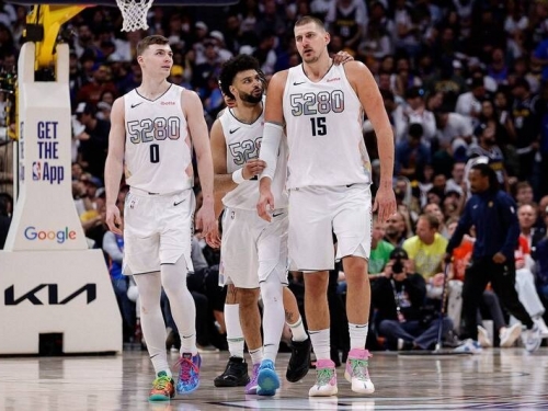 NBA季後賽》穆雷抱病仍轟25分！攜手約基奇、布朗寫59年首見神舉