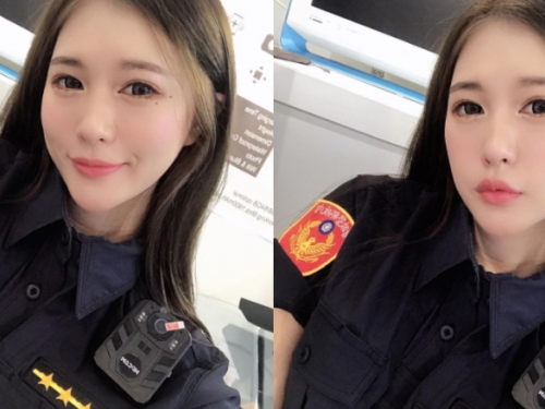 兇狠小春麗「智鈞君」化身正妹警察　網友：快逮捕我吧！